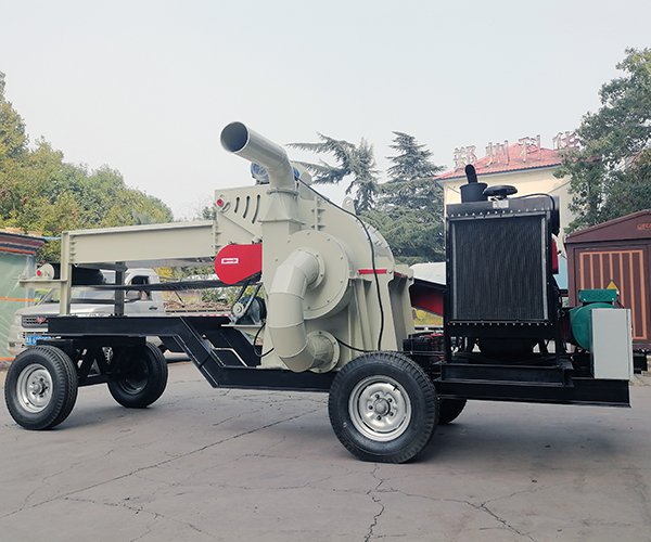 移动式锯末机移动方便 随时随地粉碎