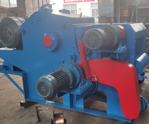 鼓式削片机客户粉碎竹子工作视频